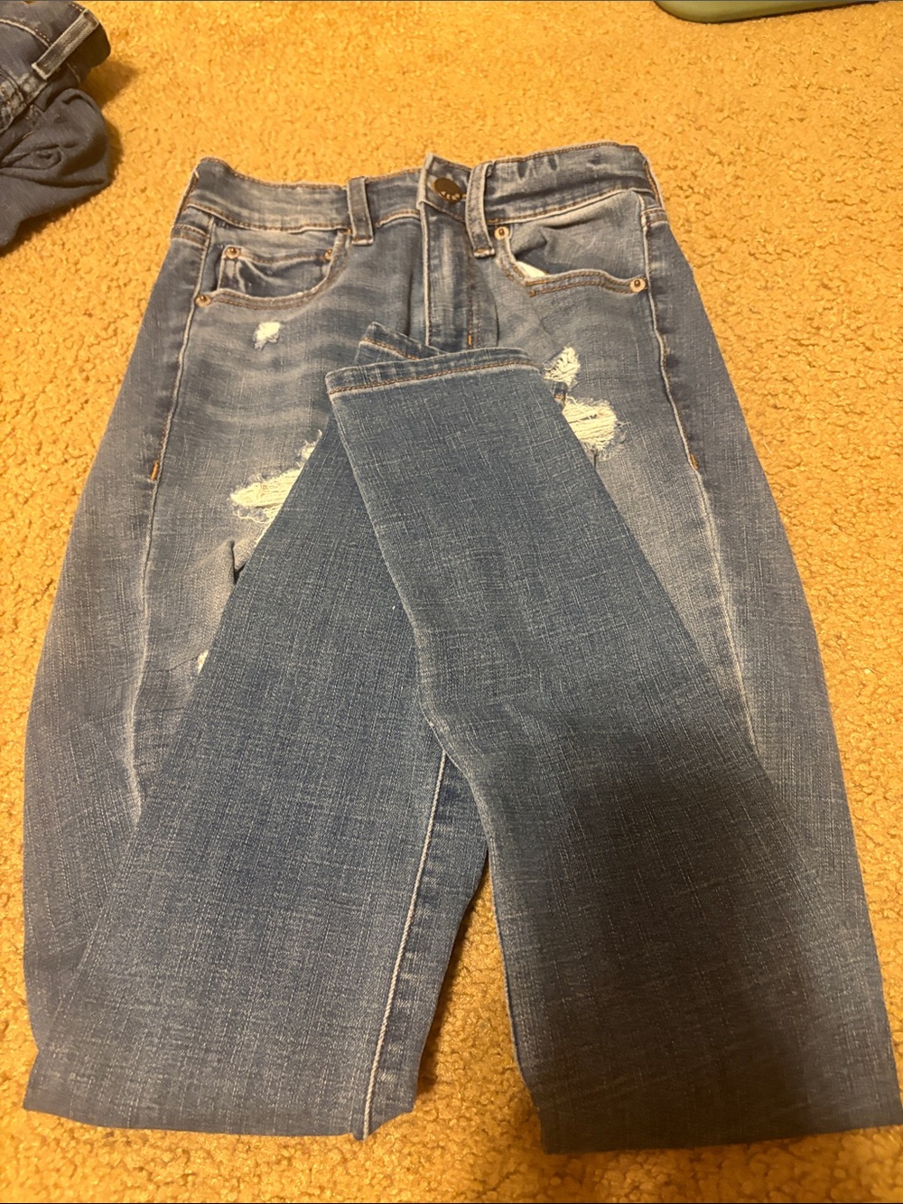 Aeropostale Women's Skinny Jeans in Blue